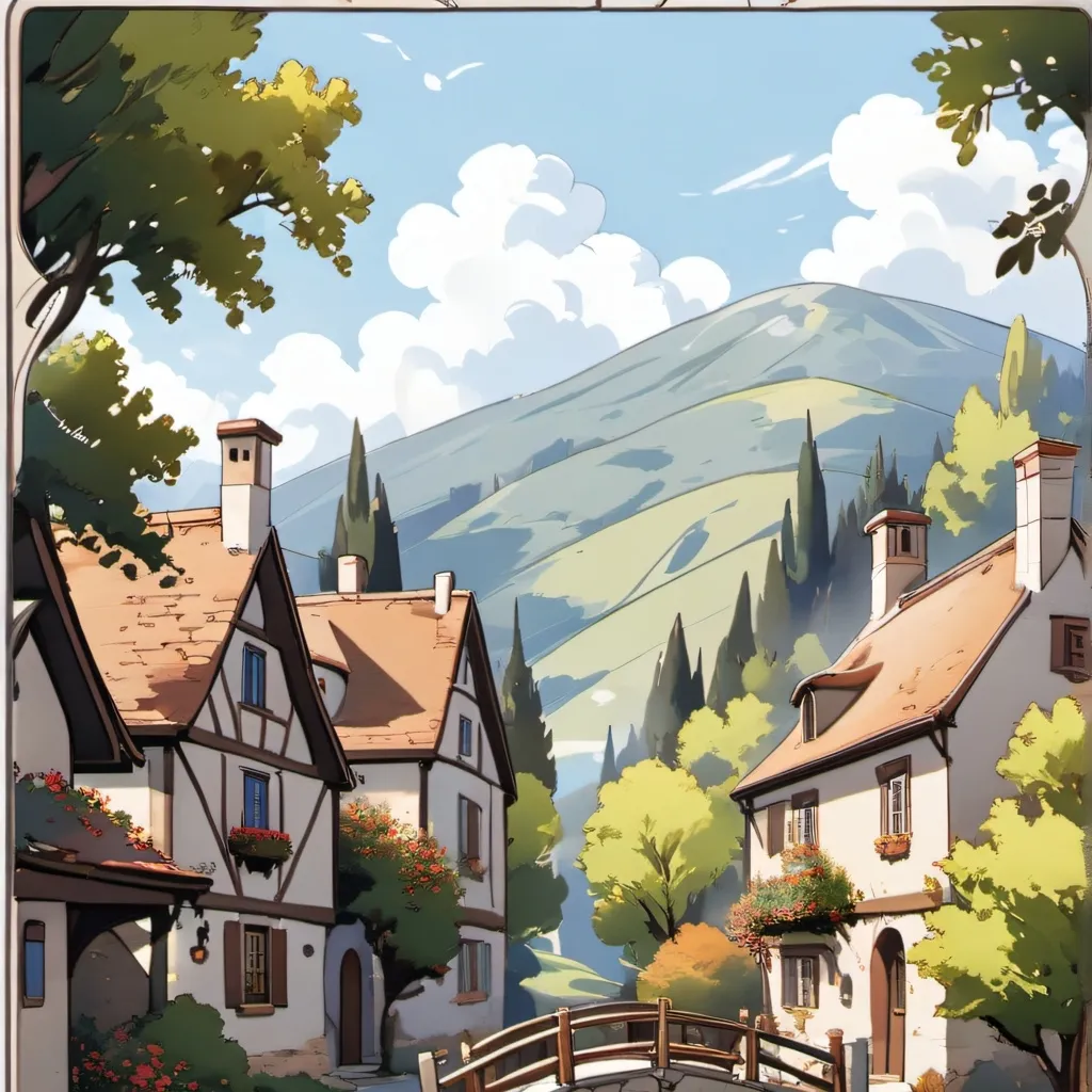 chat with ai character: Village 