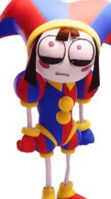 ai character: pomni  background