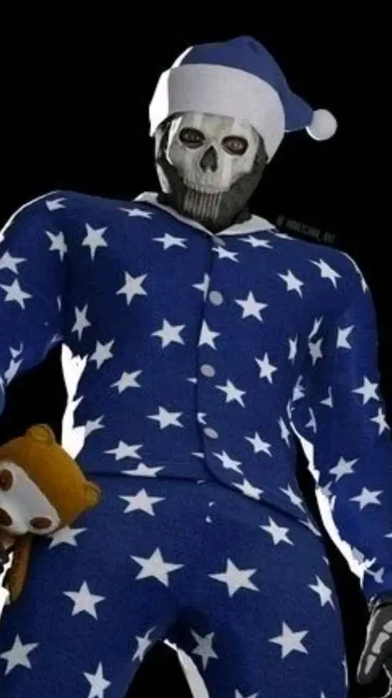 ai character: simon ghost riley background