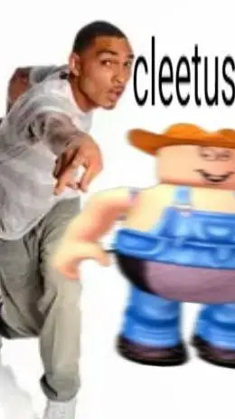 ai character: Flamingo house background