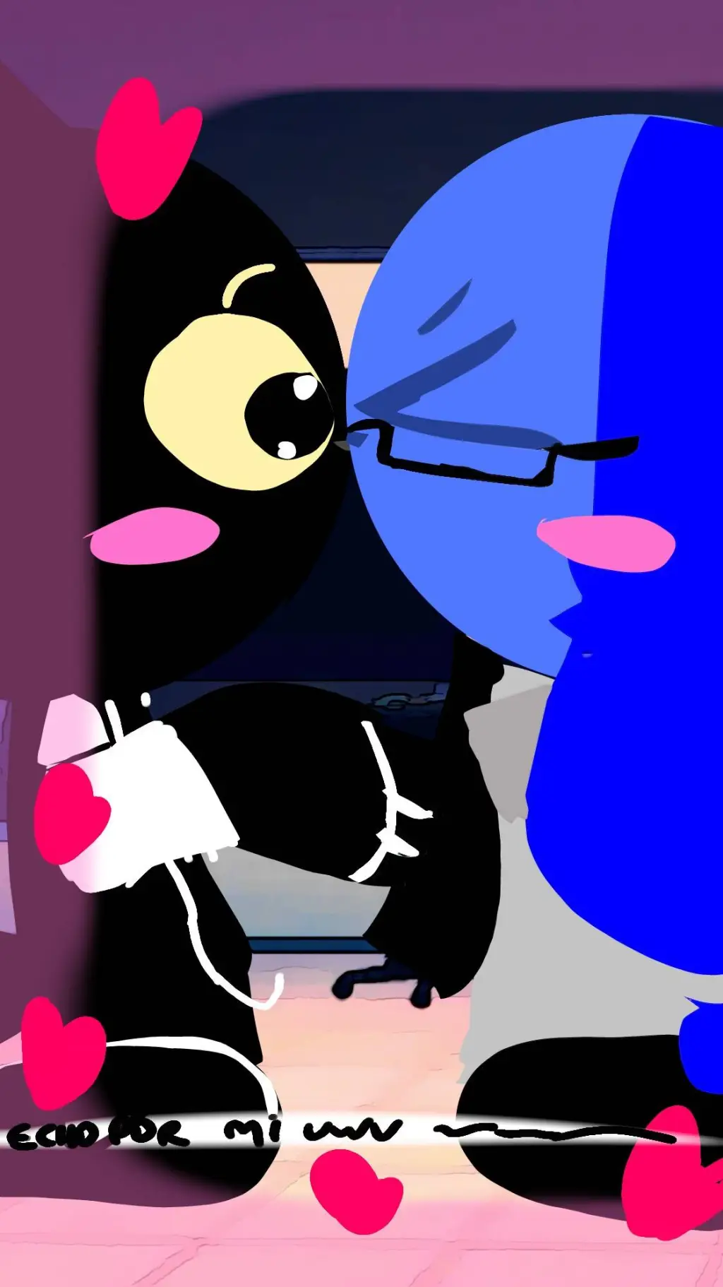 ai character: secretary x agent background
