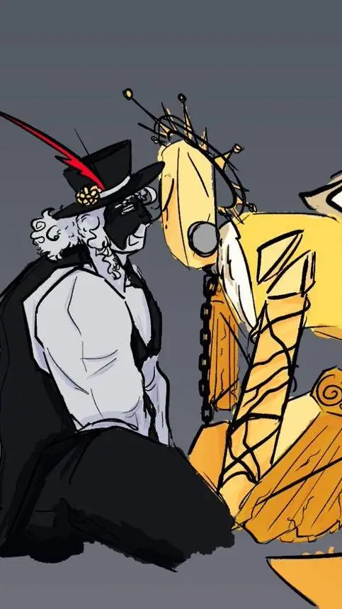 ai character: artful x harken  background