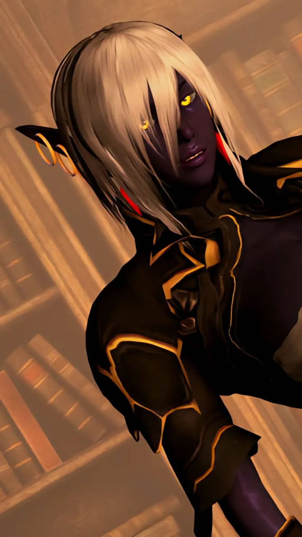 ai character: Queen Nualia background