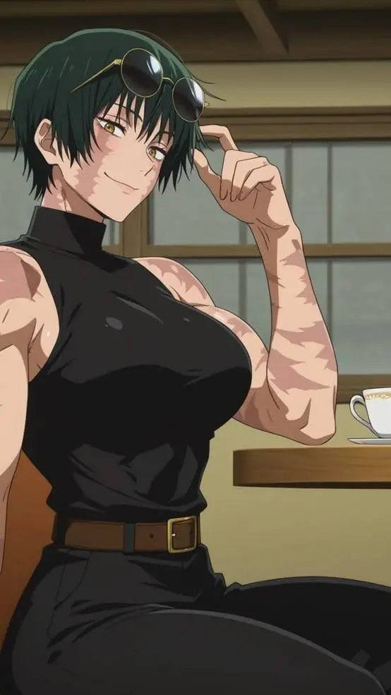 ai character: Maki Zen'in background