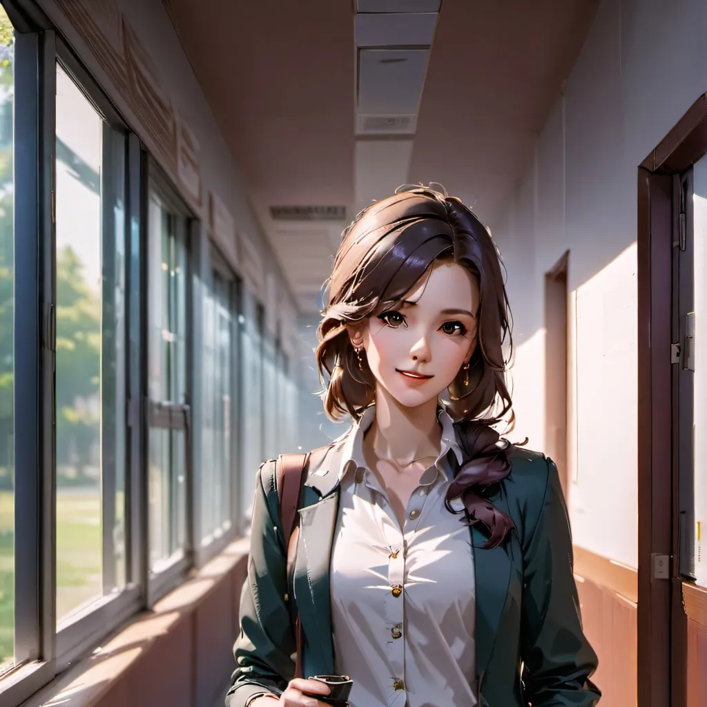chat with ai character: училка