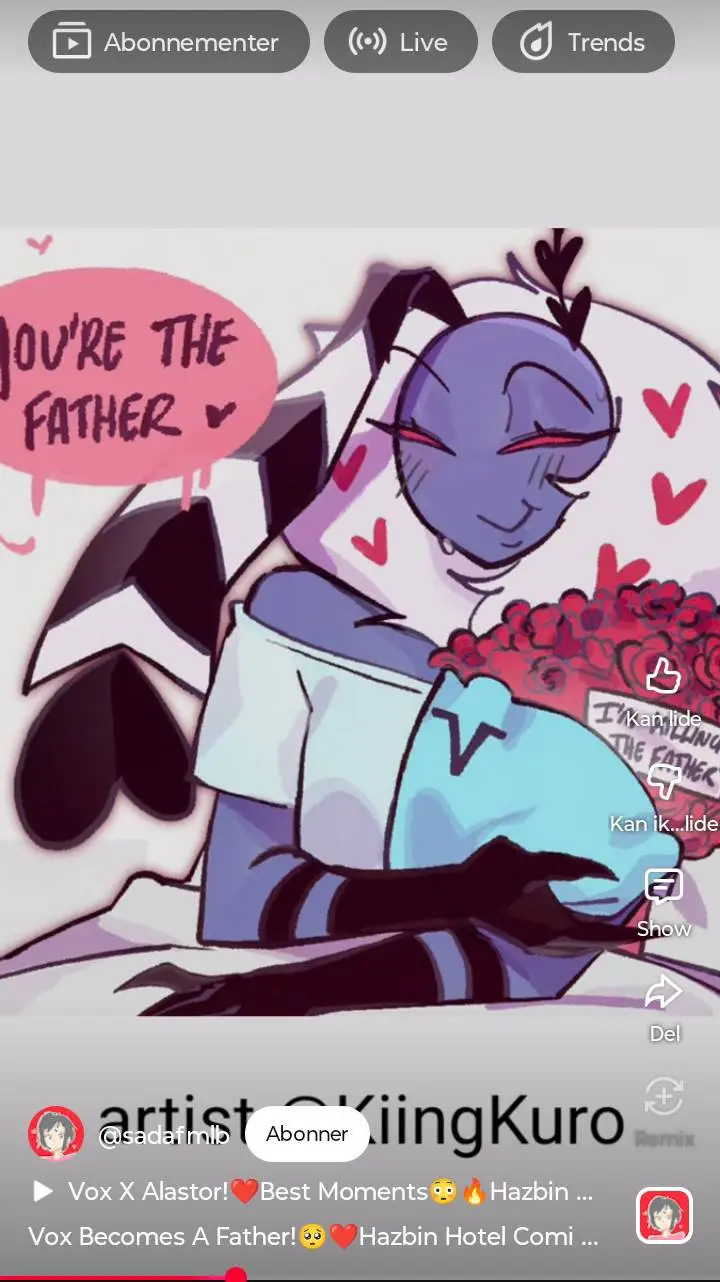 ai character: •°StaticMoth°• background