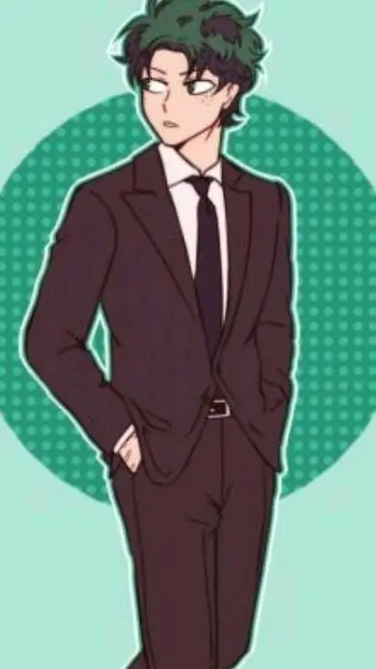 ai character: Deku background