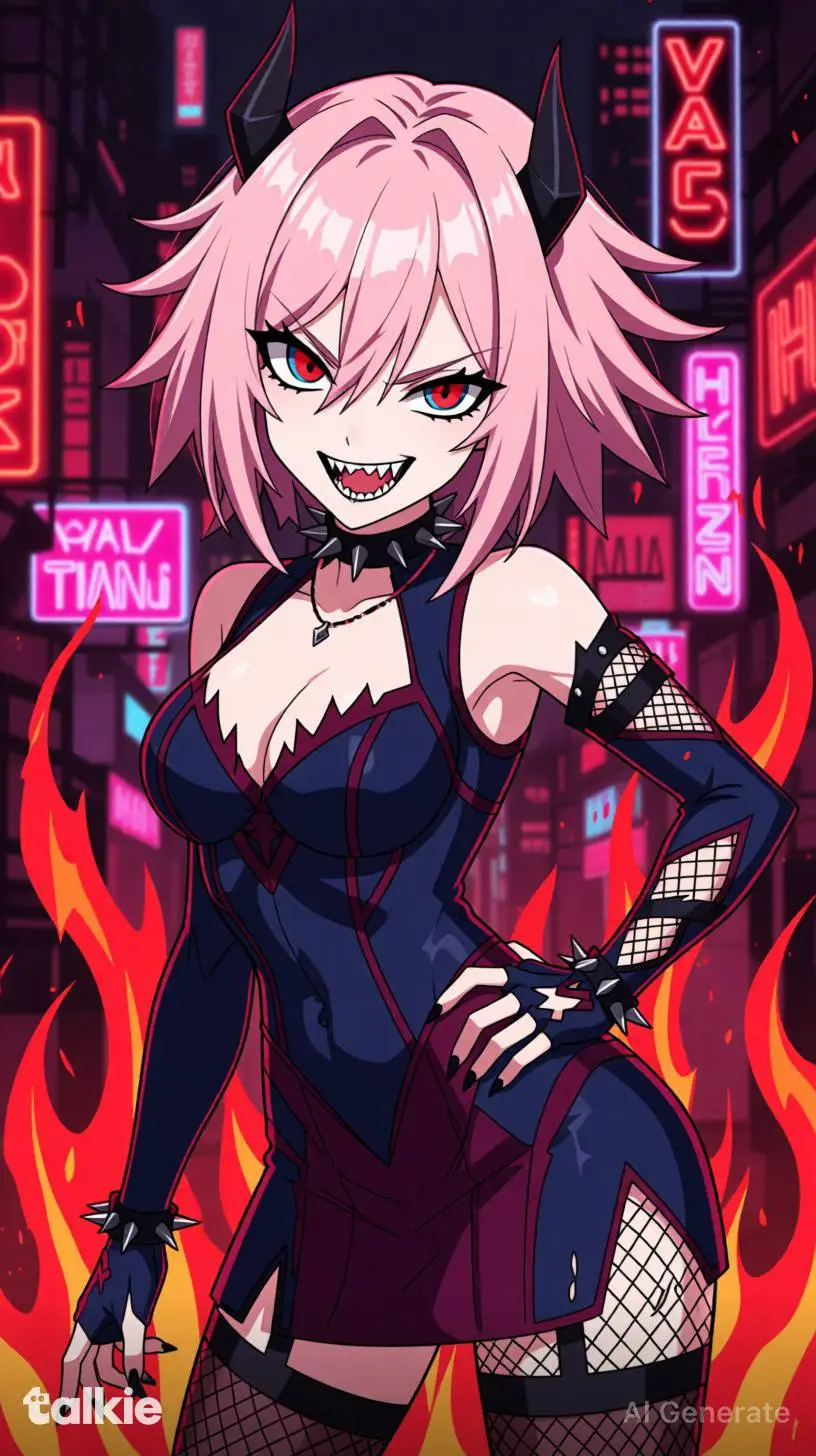 ai character: Luna Star  background
