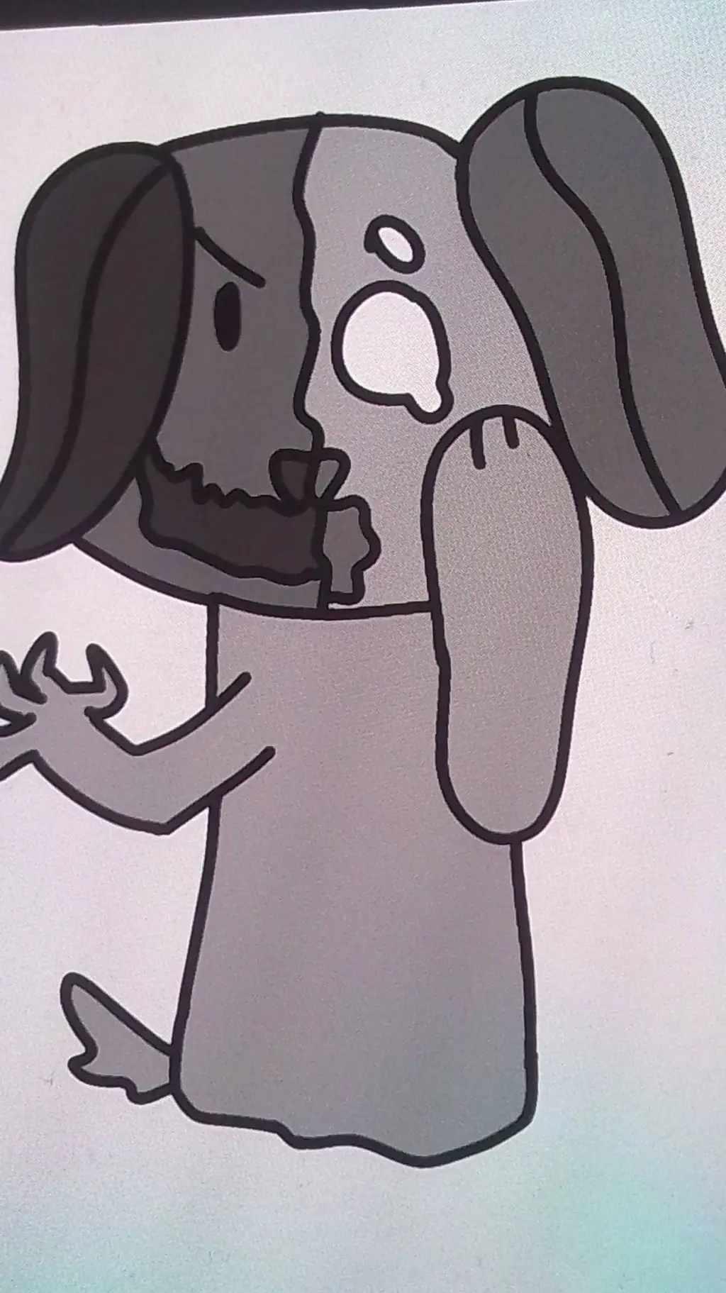 ai character: Doggo et Eggo background