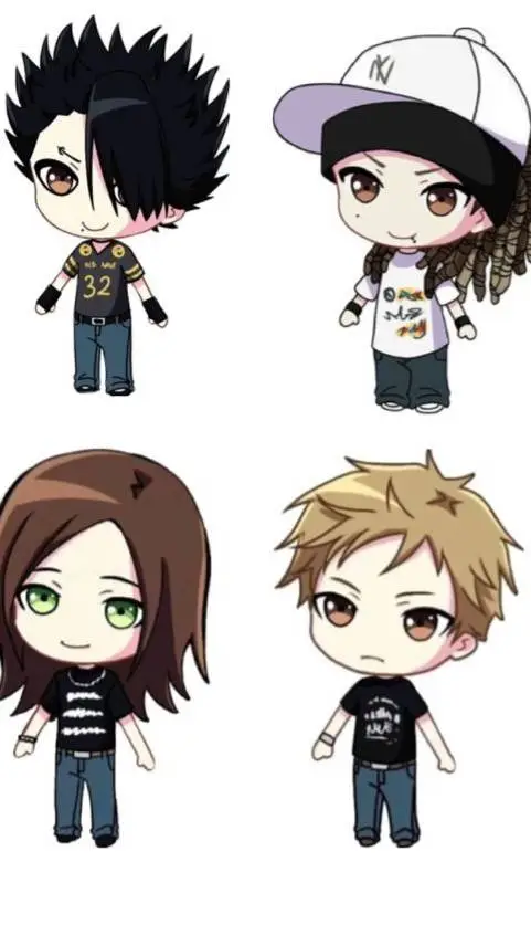 ai character: tokio Hotel background