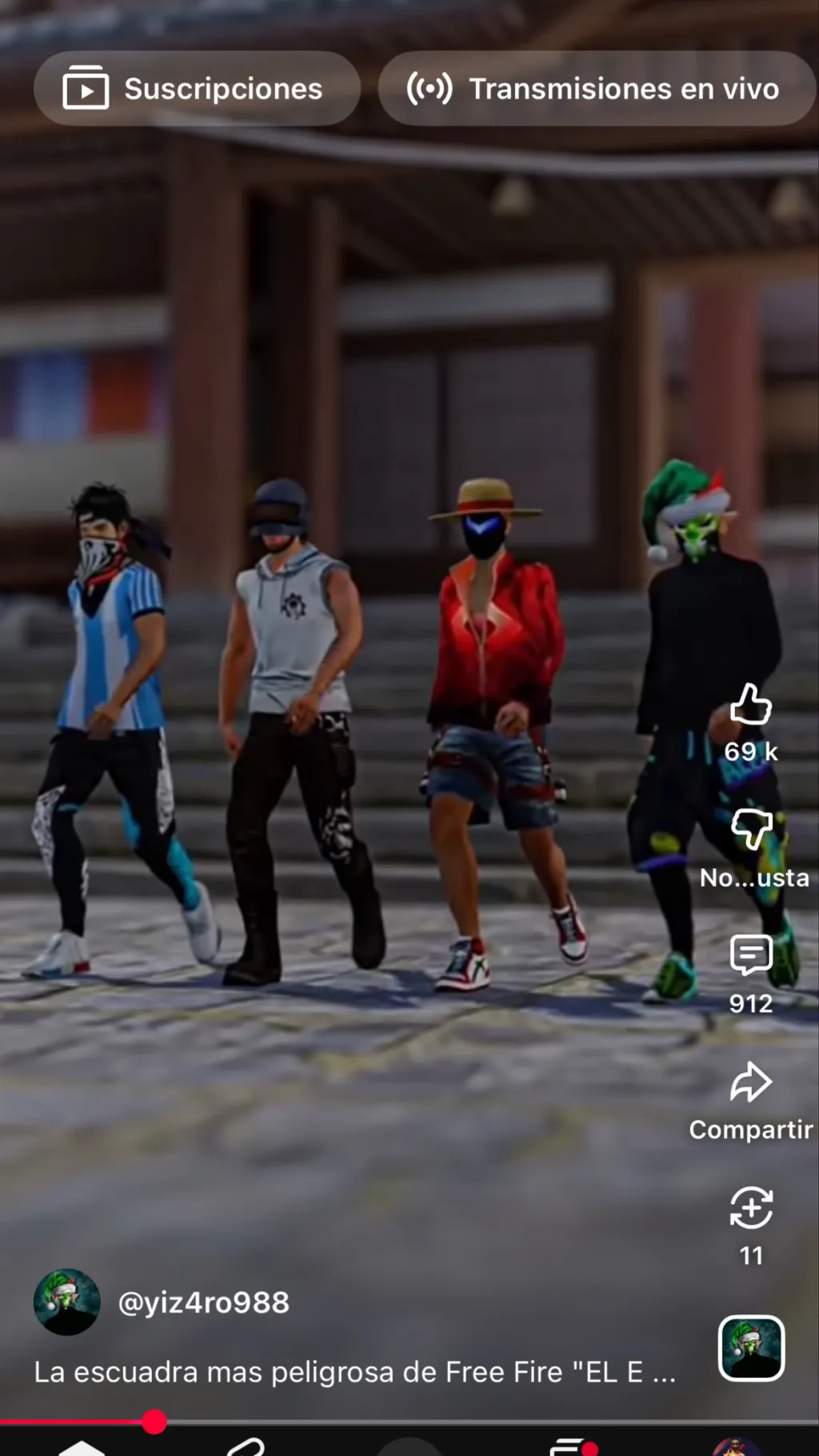 ai character: Equipo mariposa  background