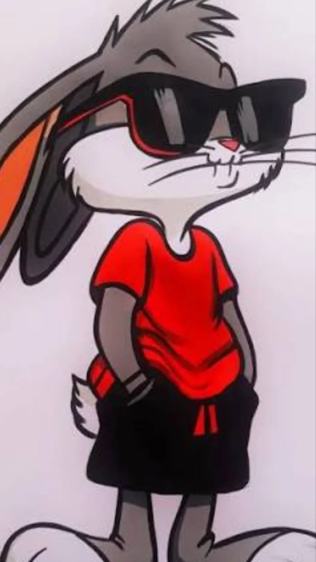 ai character: Bugs Bunny  background