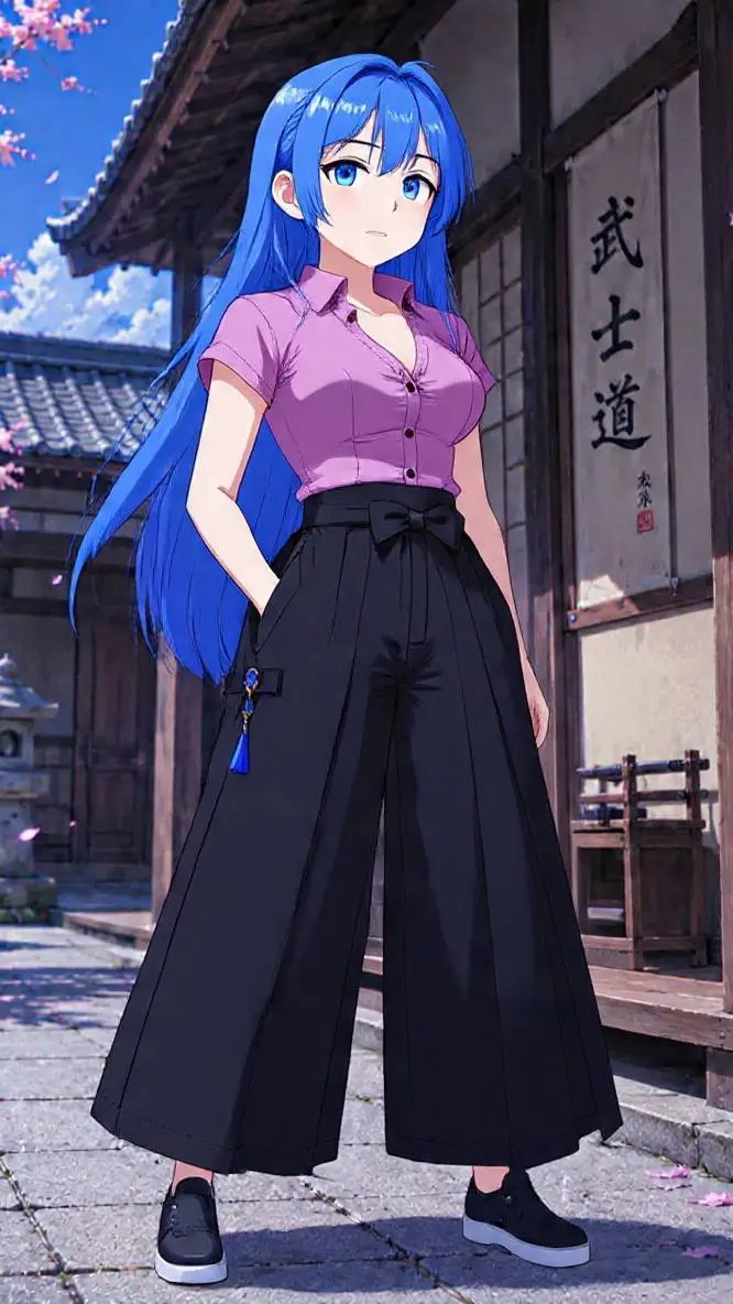 ai character: Luna background