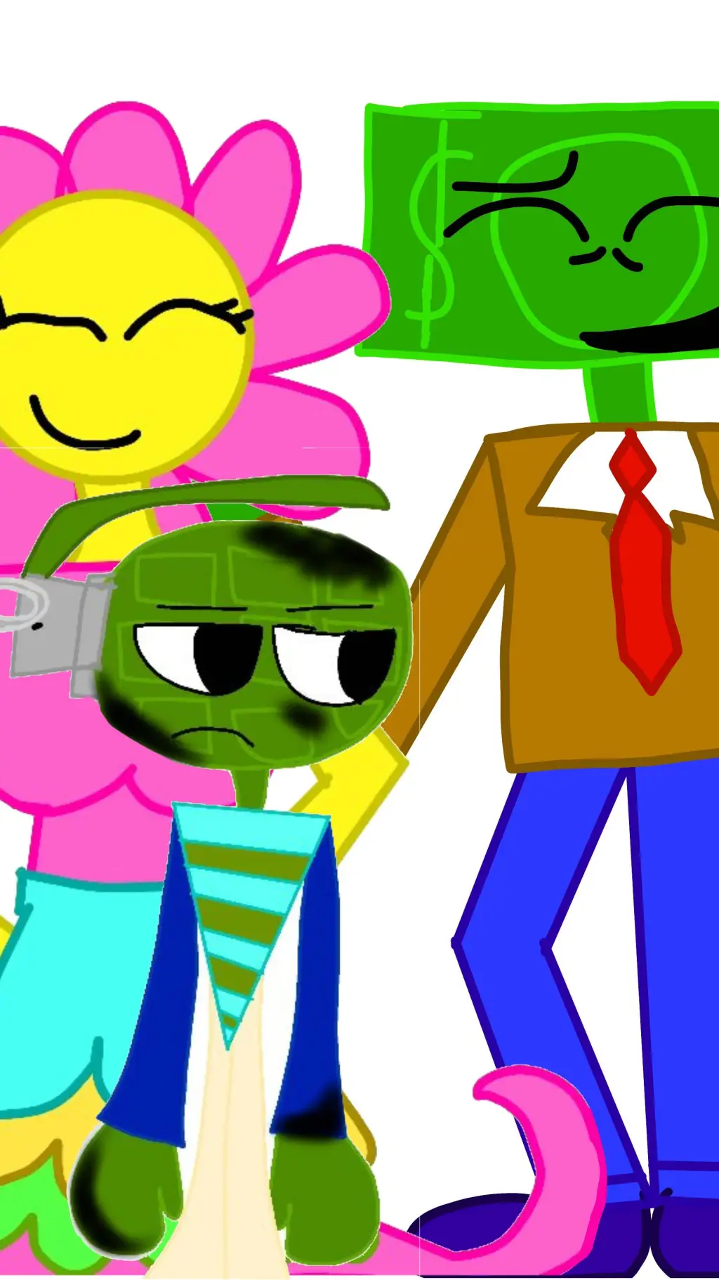 ai character: dw x my OC's background