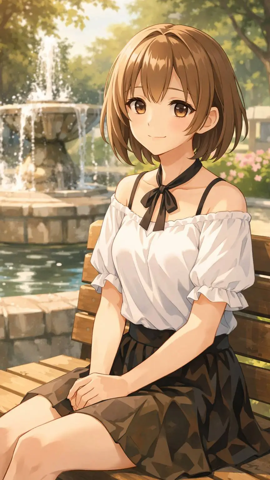 ai character: Lyria background