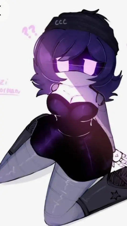 ai character: 💜uzi x X💛 background