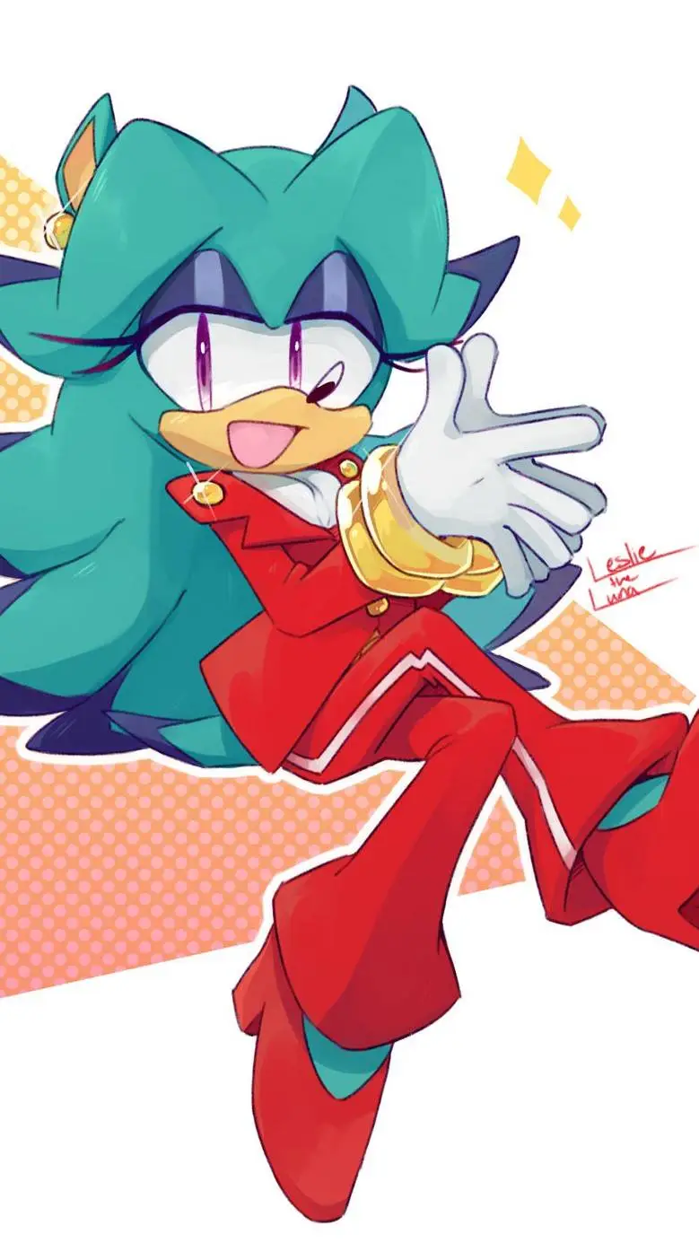 ai character: breezie hedgehog  background