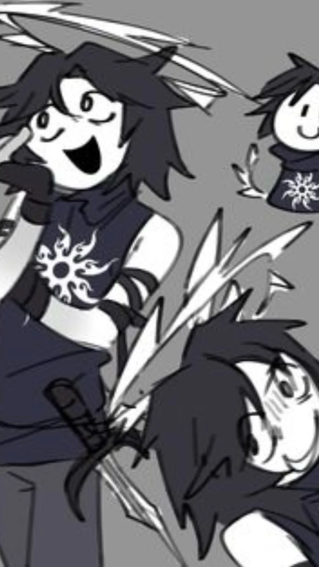 ai character: Two time [FORSAKEN background
