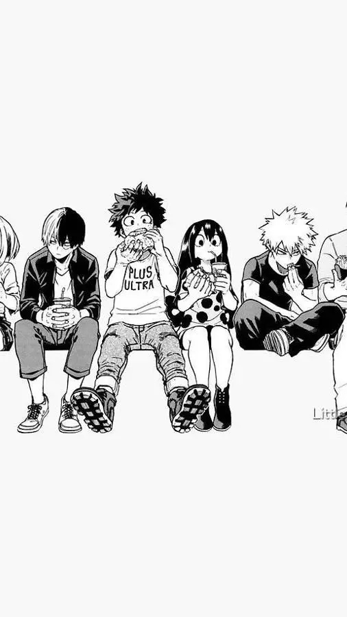 ai character: my hero academia  background