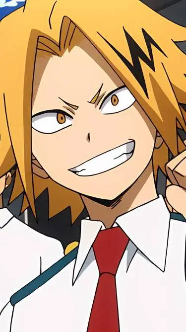 ai character: Denki kaminari background