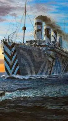 ai character: the Titanic pt3 background