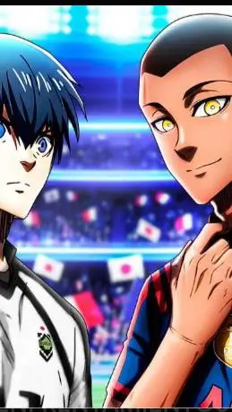 ai character: Japón vs Francia  background