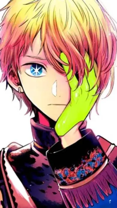 ai character: Aqua Hoshino  background