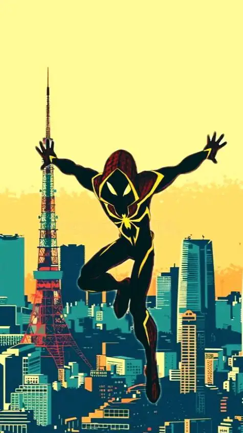 ai character: Spider Nightweb  background
