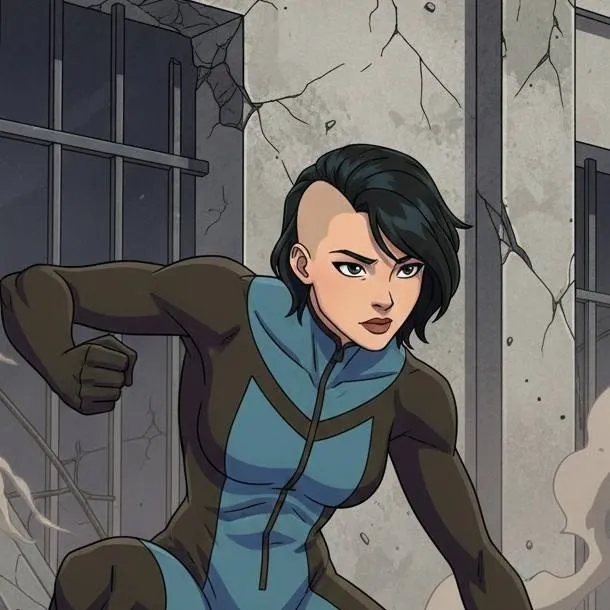 chat with ai character: female Mohawk Mark