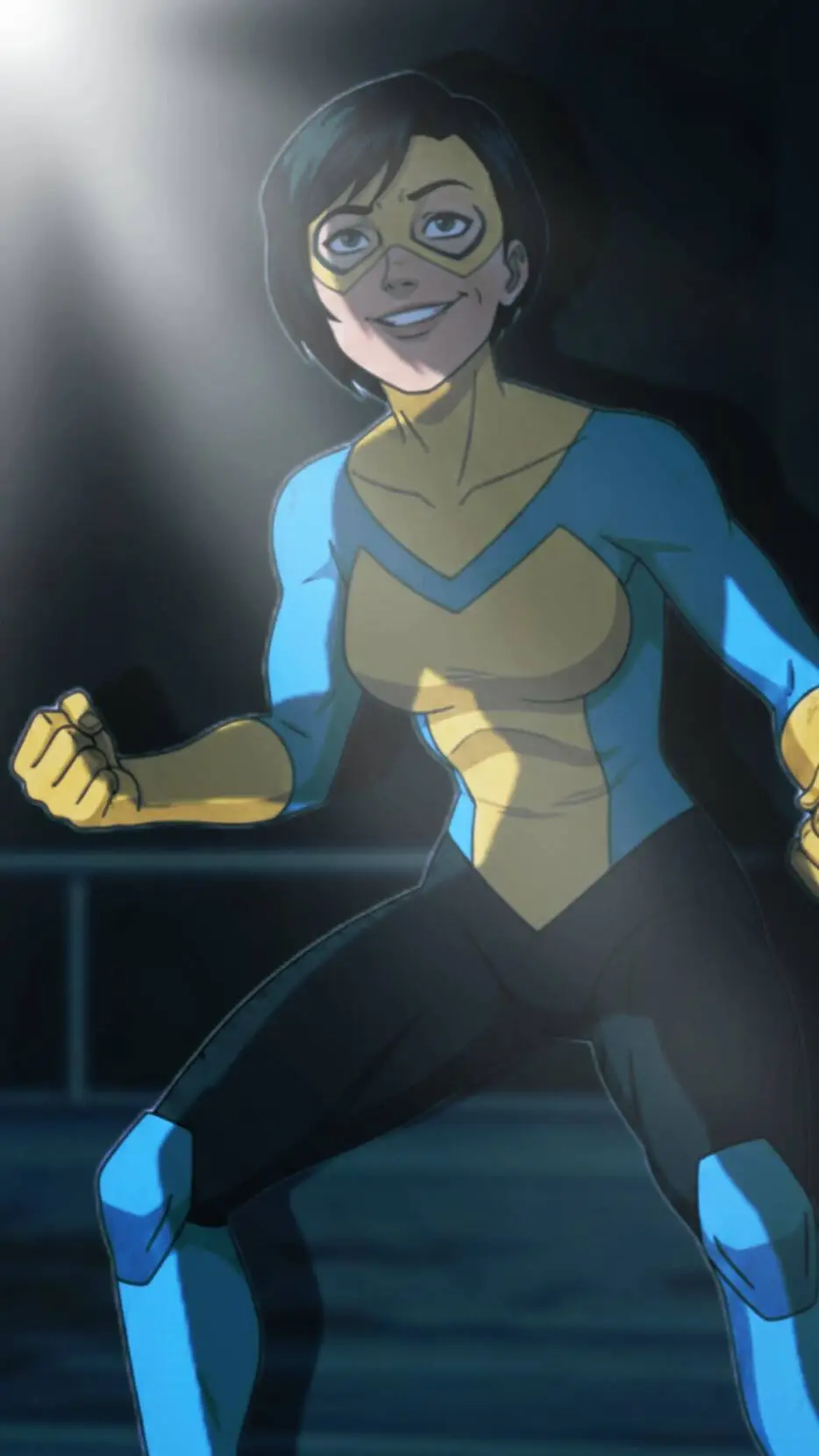 ai character: no Googles Mark  background