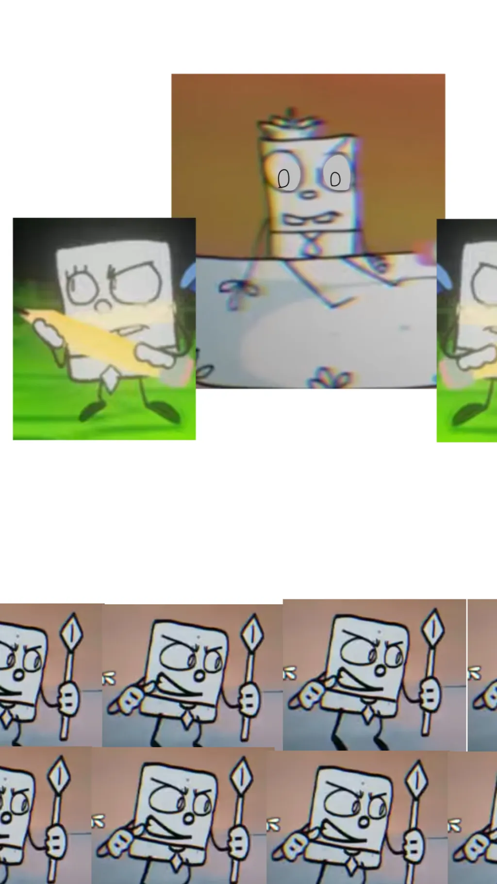 ai character: Doodle Bob minions background