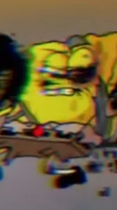 ai character: SpongeBob ￼ background