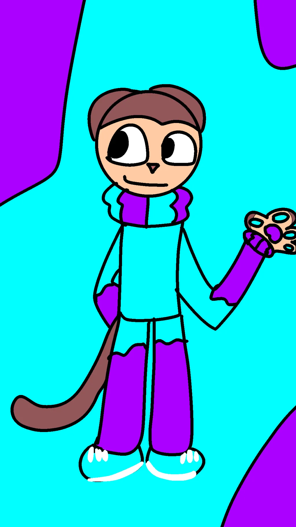 ai character: Maxy  background