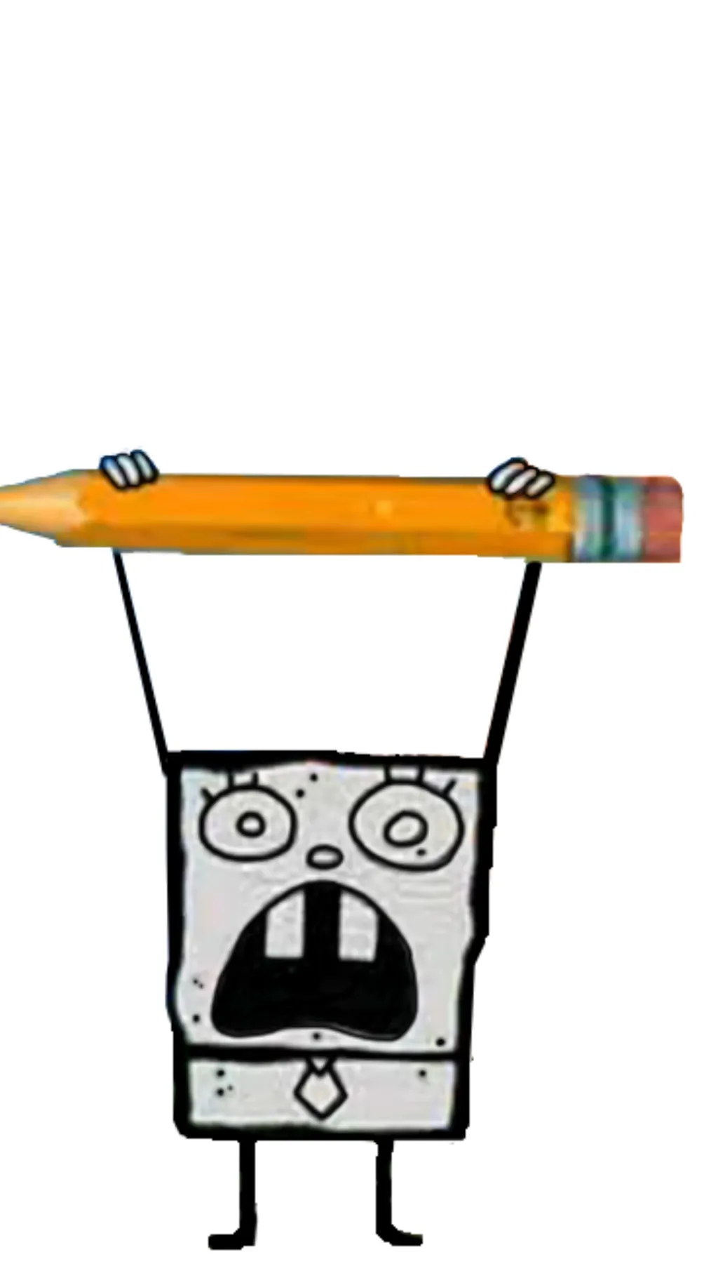 ai character: ✏️doodle bob✏️ background