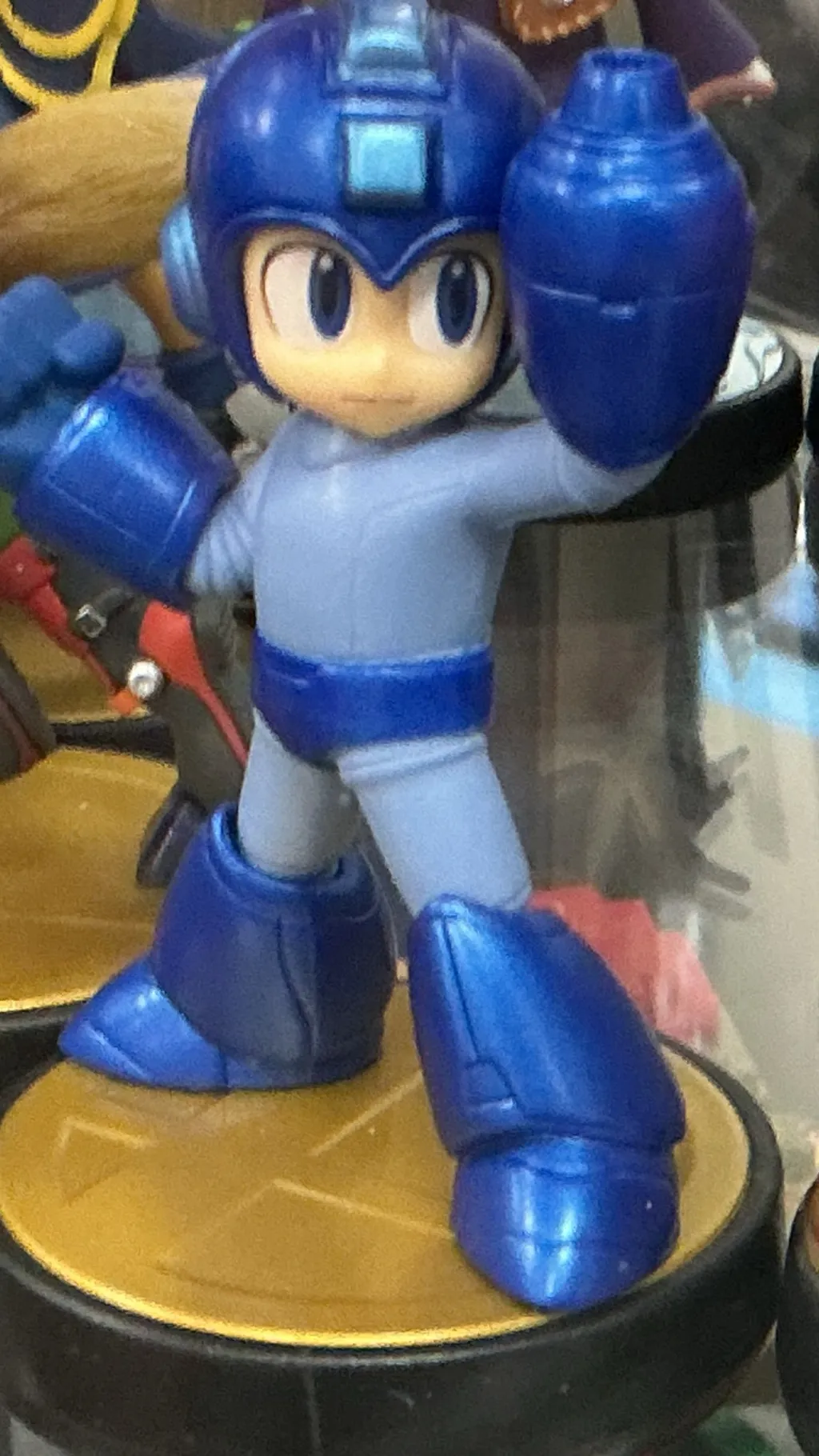 ai character: Mega man ￼ background