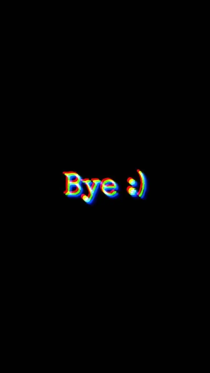 ai character: bye :)  background