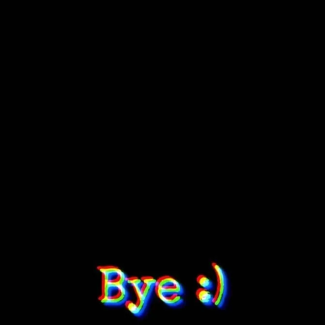 chat with ai character: bye :) 