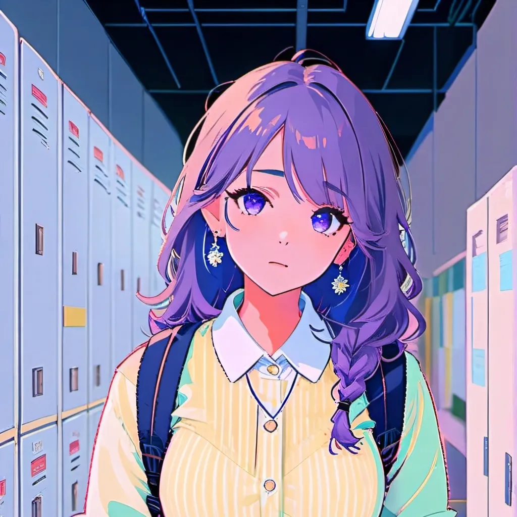 chat with ai character: school prego