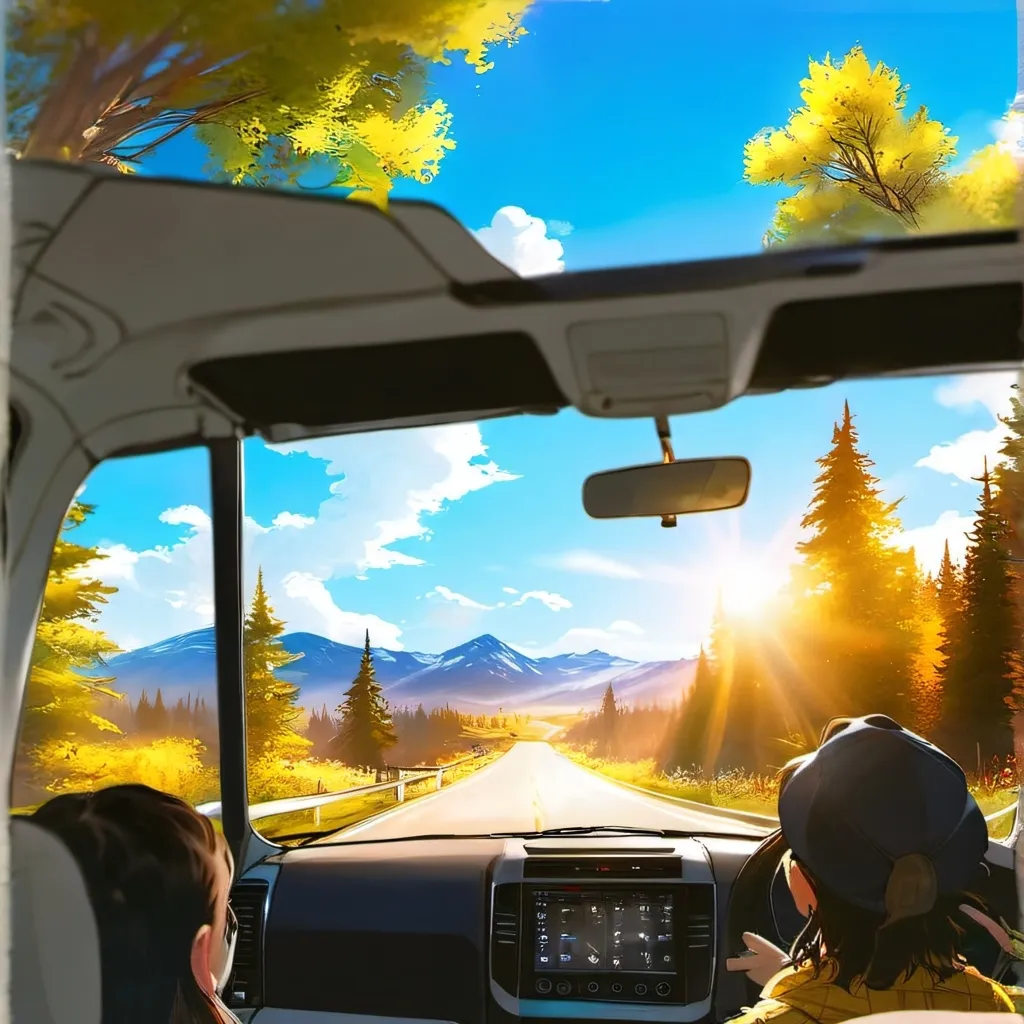 chat with ai character: friend road trip