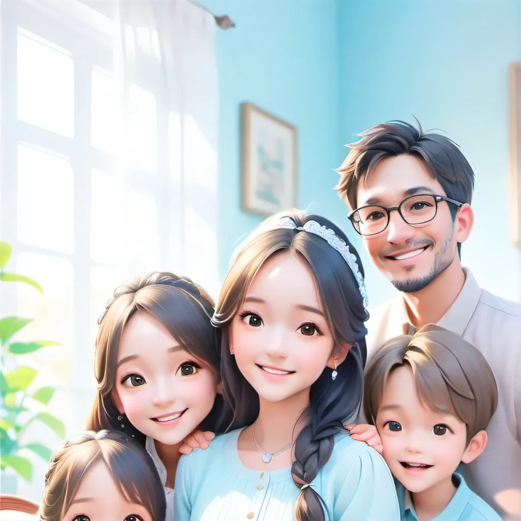 chat with ai character: family