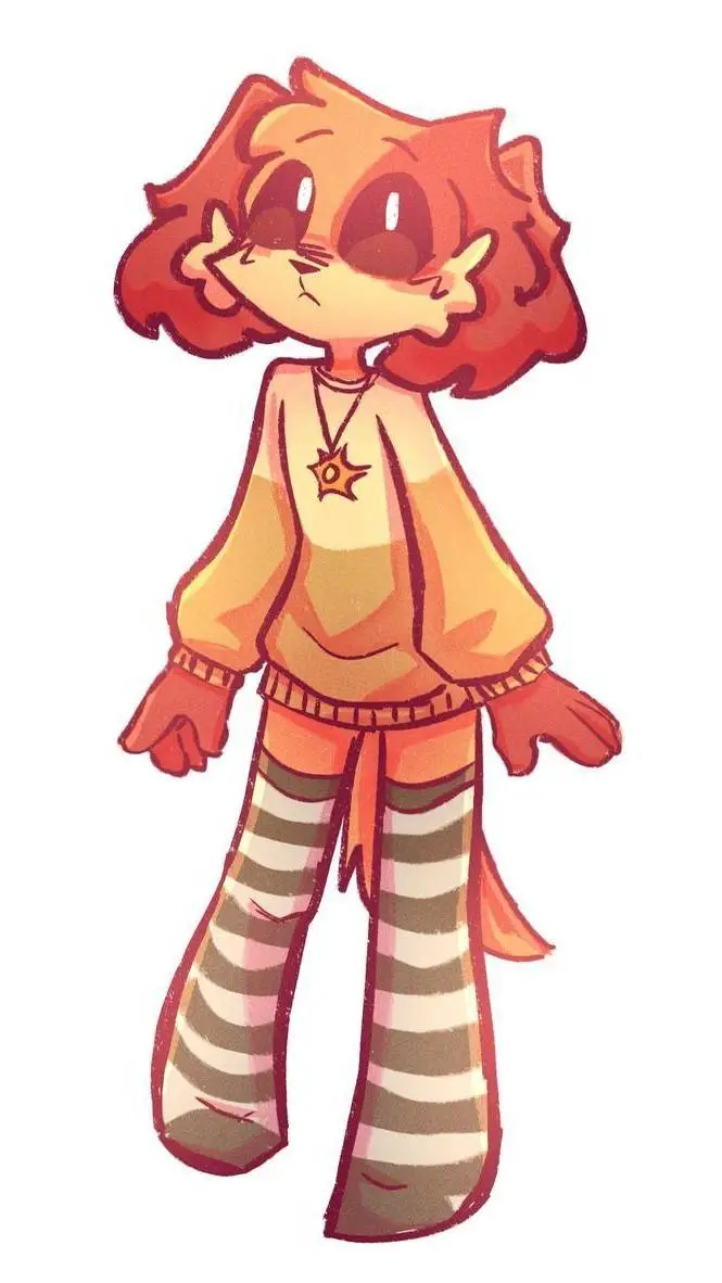 ai character: Femboy dogday background