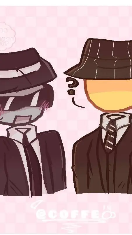 ai character: double fedora background