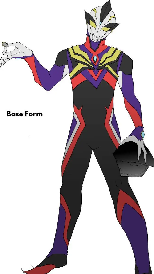 ai character: Ultraman Trimeara background