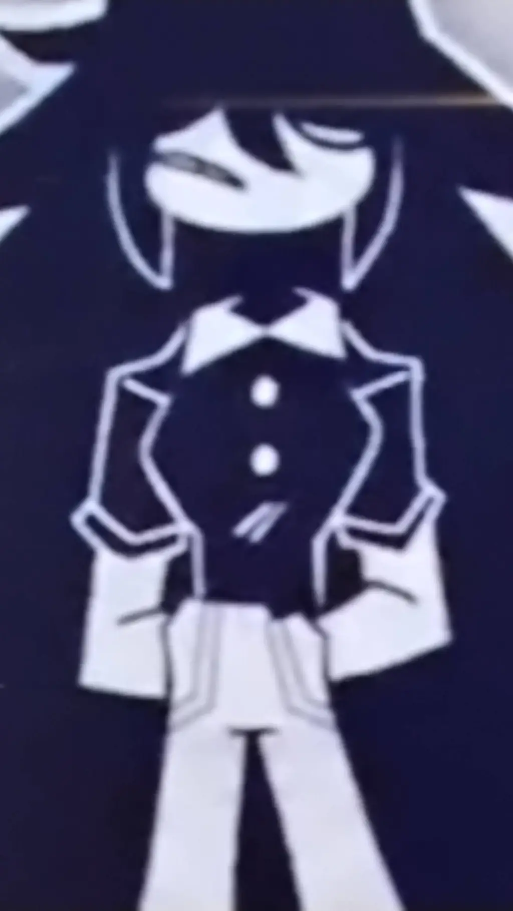 ai character: Miss circle background