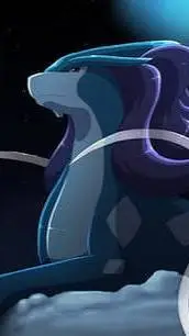 ai character: suicune (Pokémon) background