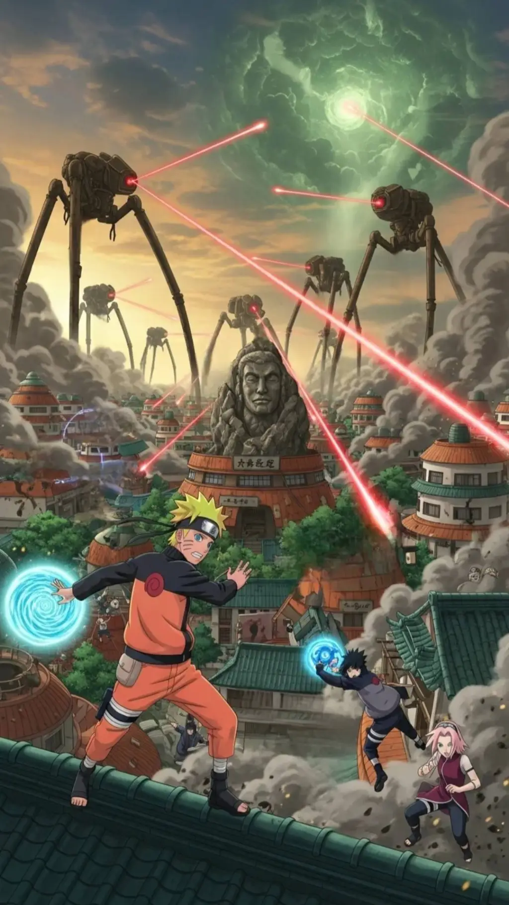 ai character: Naruto: Invasion background