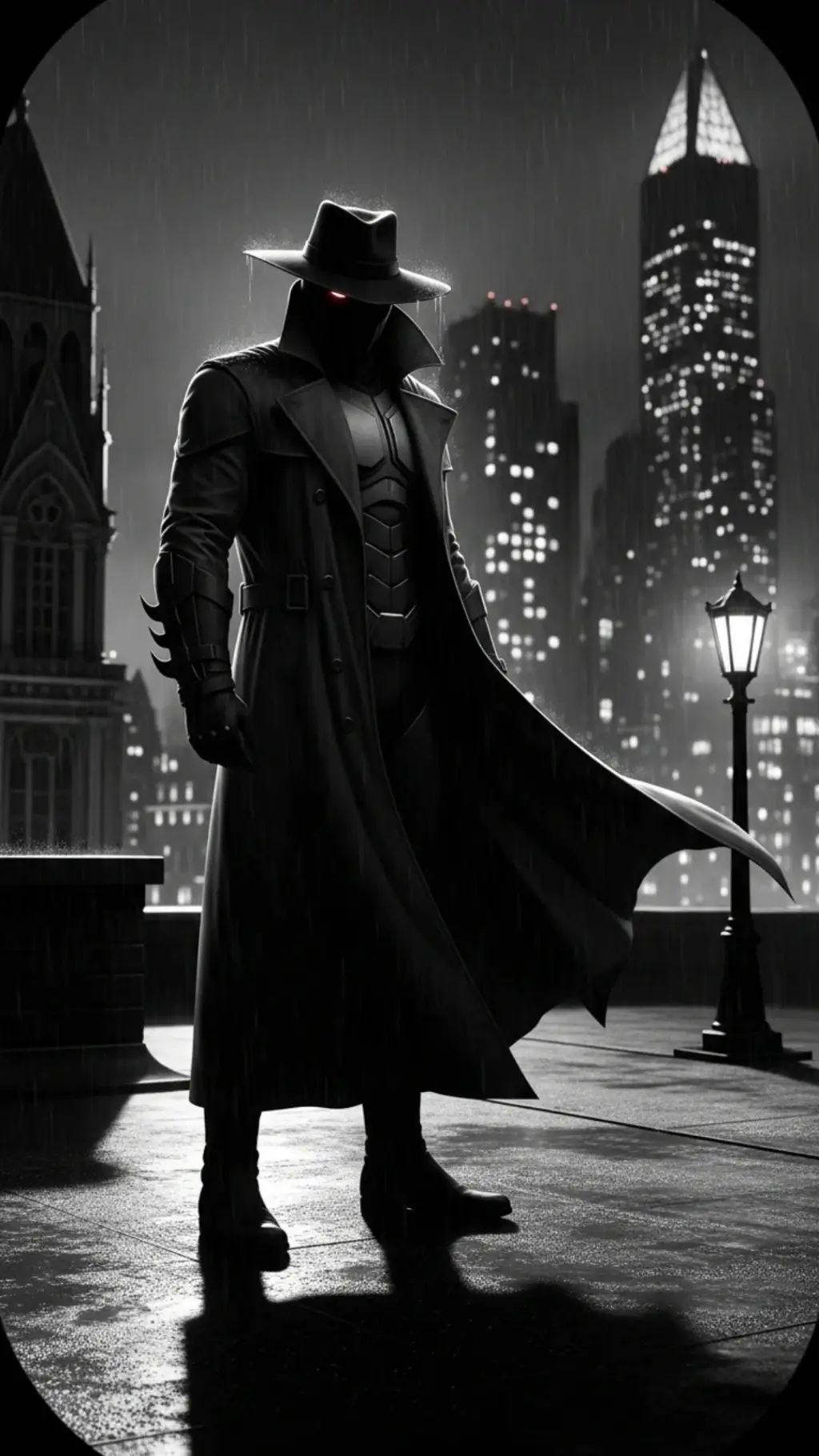 ai character: Investigator X background