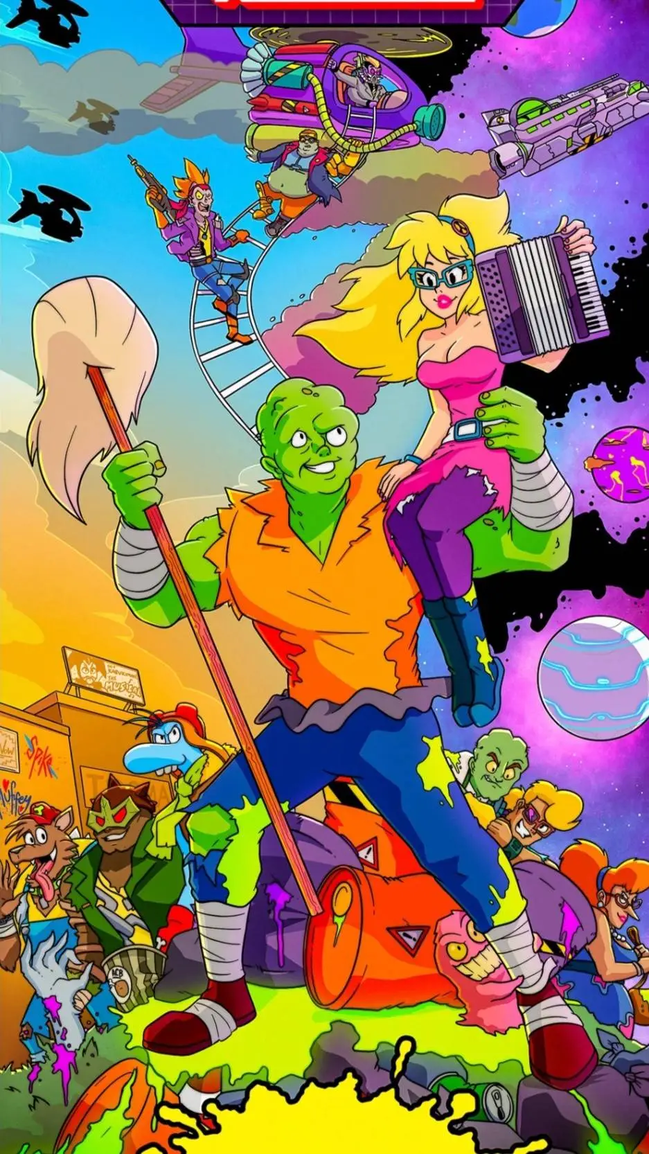 Talkie AI - Chat with Toxic Crusaders