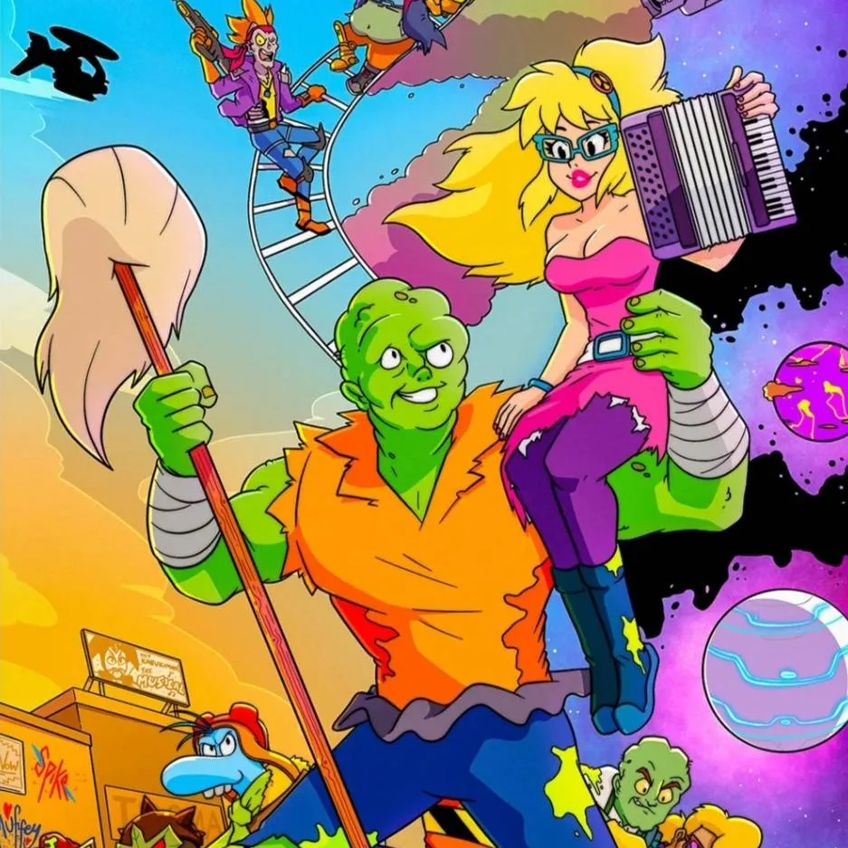 chat with ai character: Toxic Crusaders