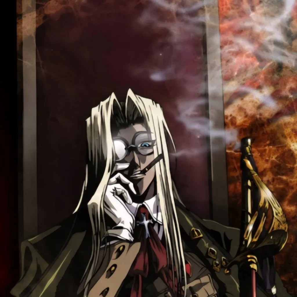 chat with ai character: Integra Hellsing